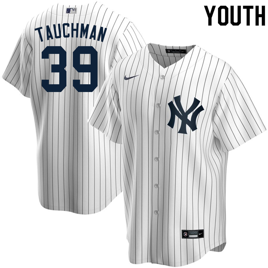 2020 Nike Youth #39 Mike Tauchman New York Yankees Baseball Jerseys Sale-White
